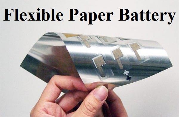 Flexible Paper Battery Market